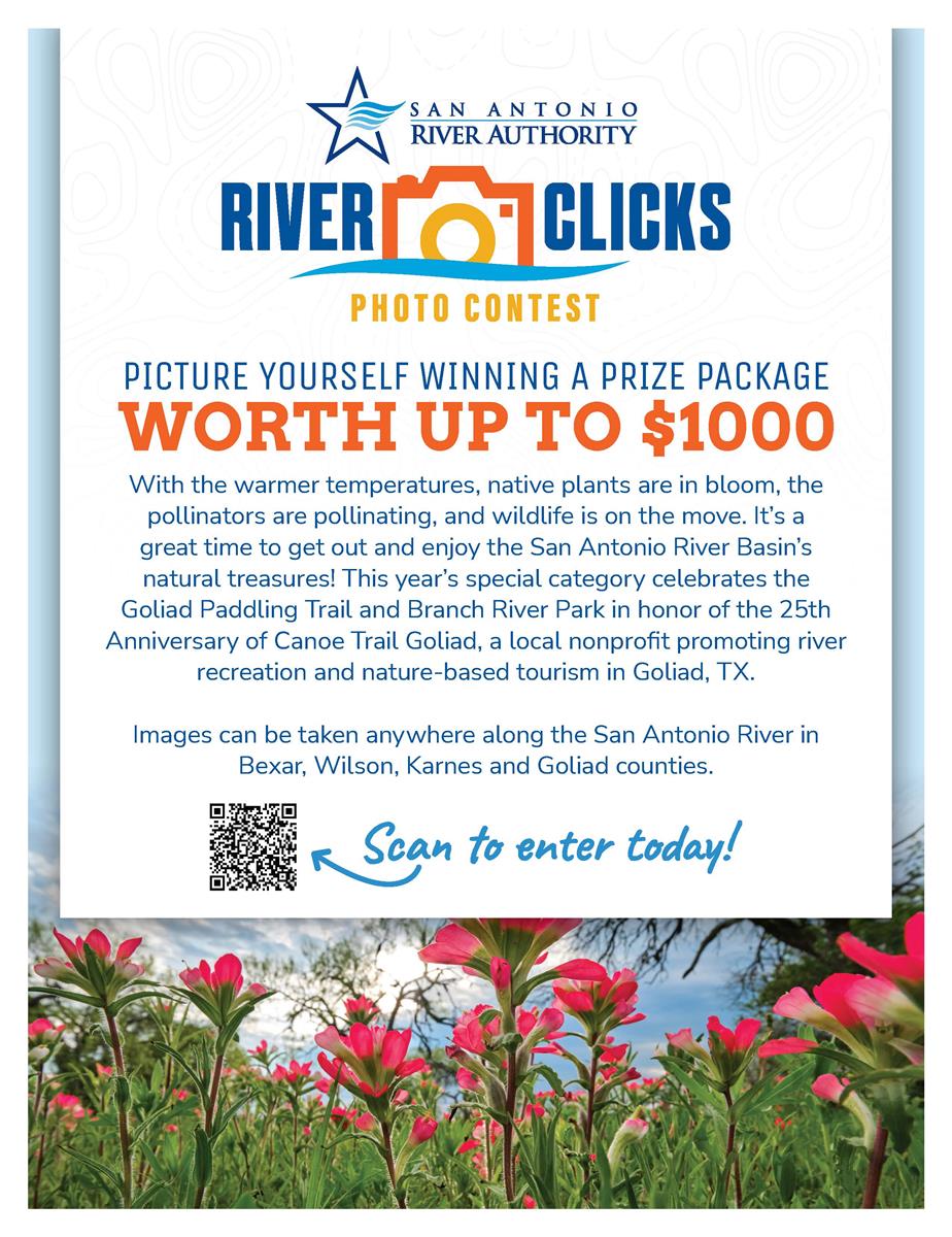 San Antonio River Authority River Clicks Photo Contest 2025